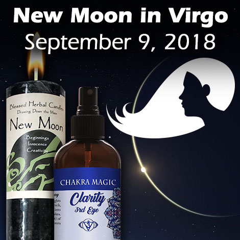 New Moon in Virgo sept 9 2018