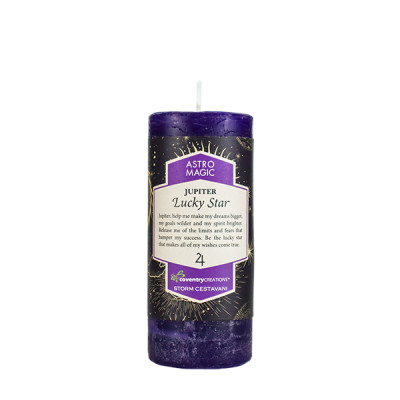 Astro Magic Jupiter - Lucky Star Candle